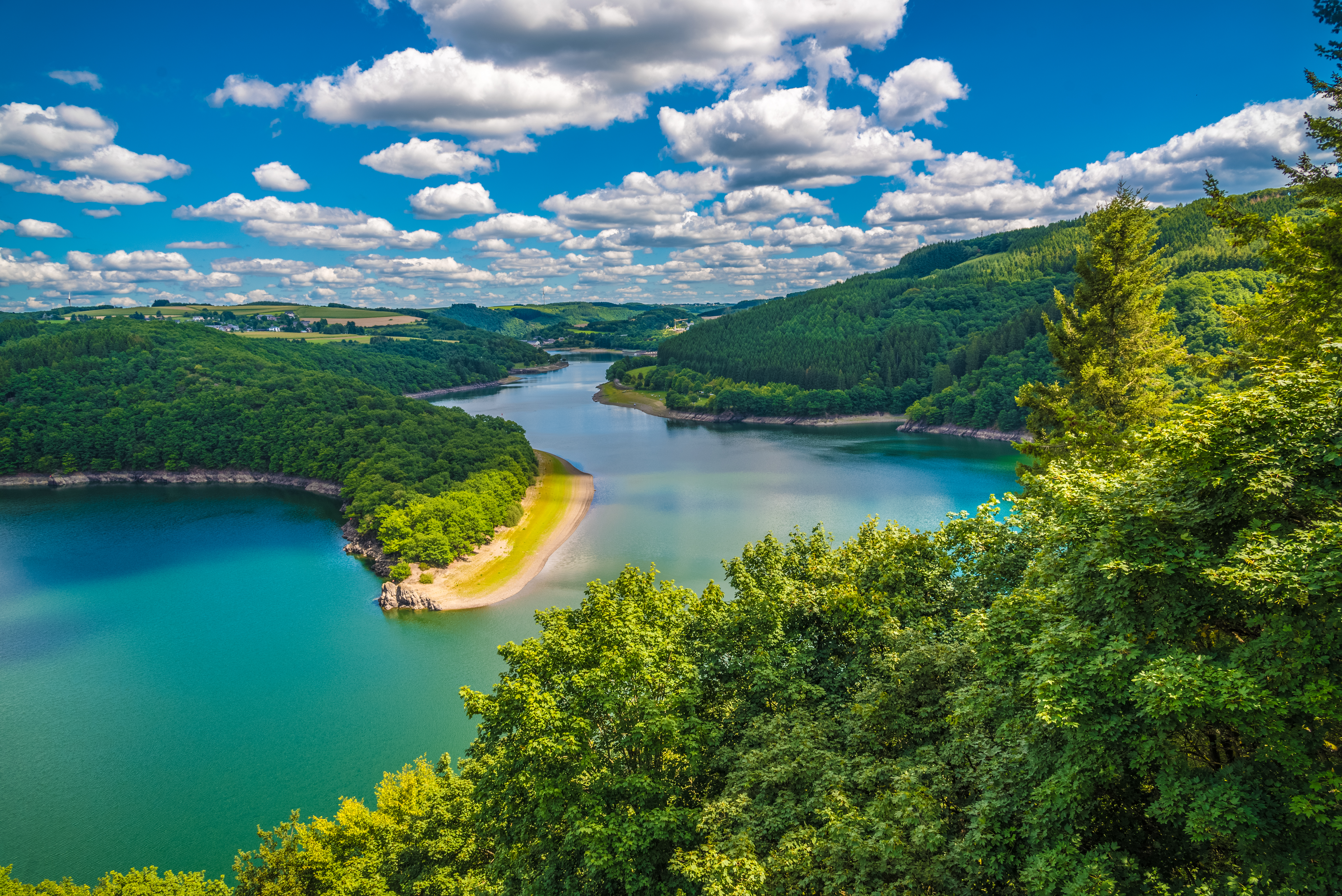 Lac de la Haute-Sûre, Luxembourg
